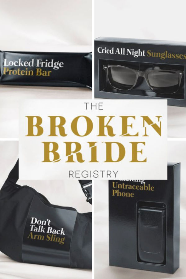 The Broken Bride Registry: not every bride lives happily ever after.