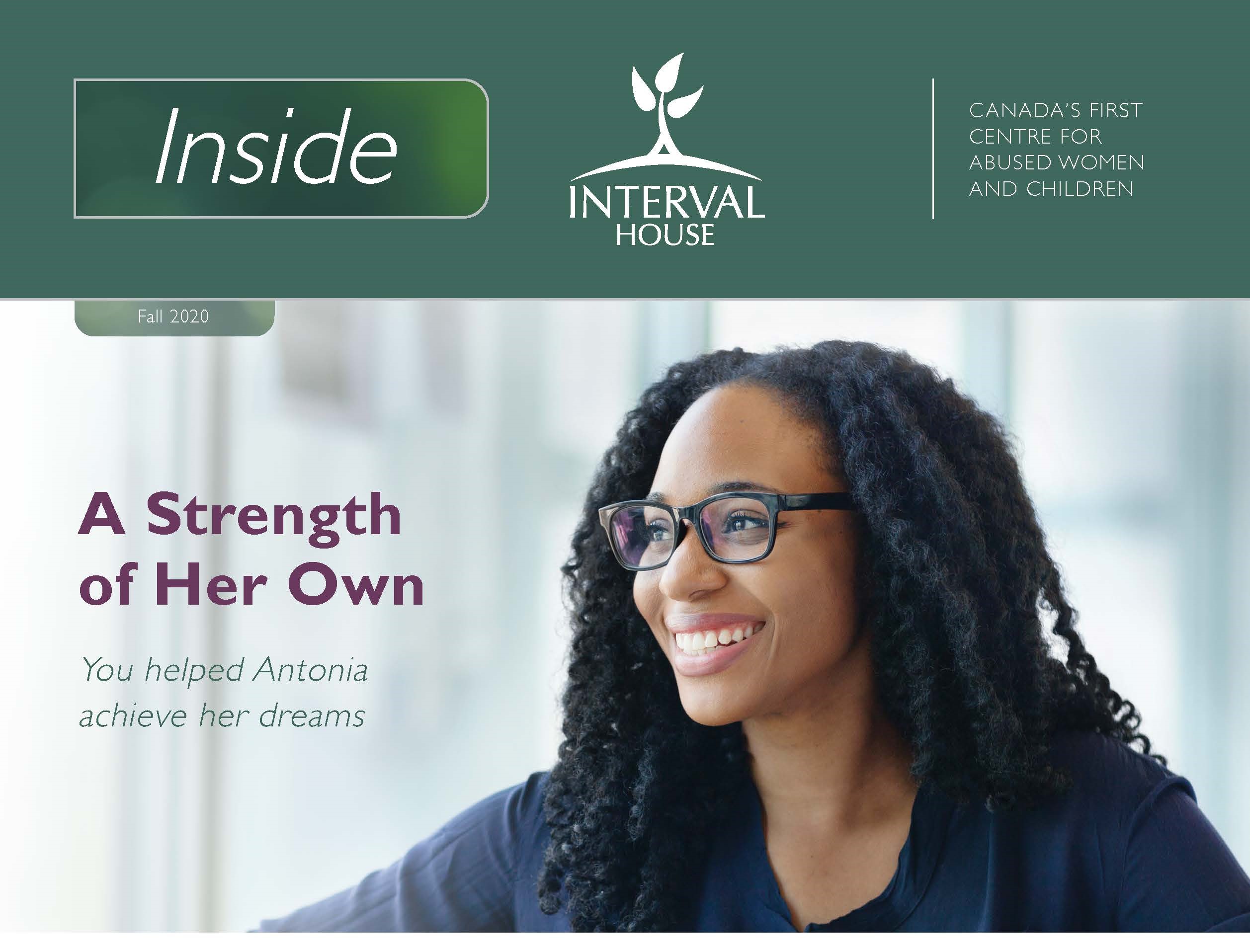 Cover Image for Interval House Fall Newsletter